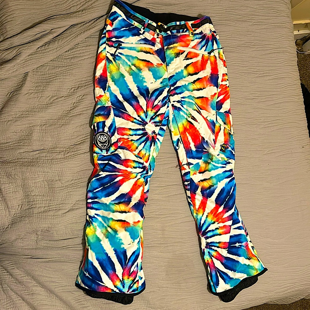686 Grateful Dead Collection Women's Snowboard Pants. Brand New! (Large)